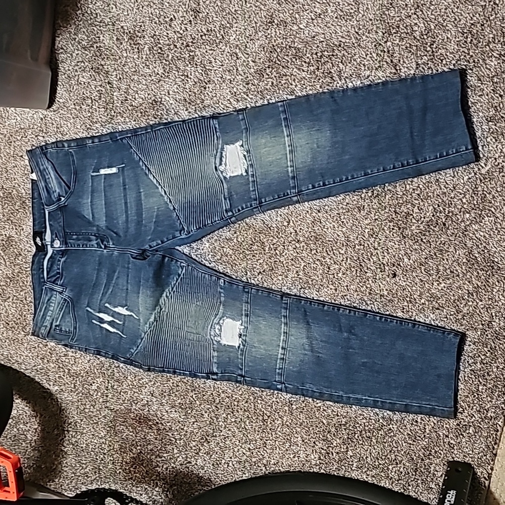 ZLZ mens jeans size 36x30 Stretchy material super soft